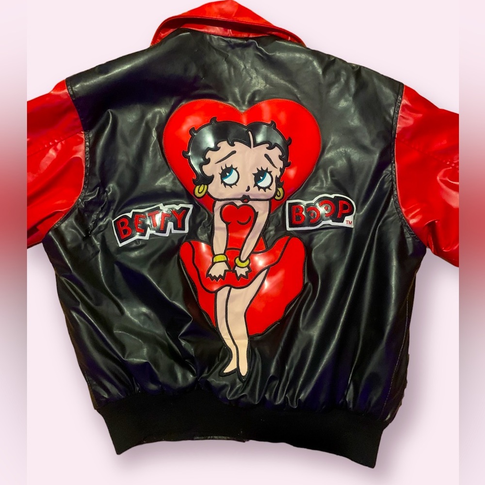 Vintage Betty Boop Leather Jacket by Excelled M.